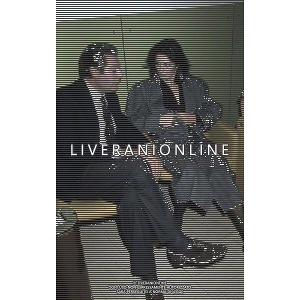 Anouk Aimee, attrice francese - Retrospettiva nella foto con Marcello Mastroianni nel 1985 ©ARCHIVIO / AGENZIA ALDO LIVERANI SAS - ITALY ONLY EDITORIAL USE ONLY