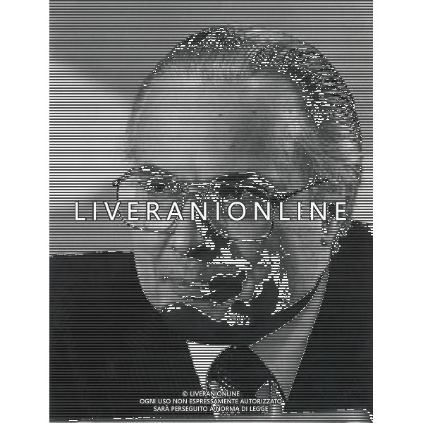 Lelio Lagorio politico italiano - Retrospettiva Â©ARCHIVIO / AGENZIA ALDO LIVERANI SAS 