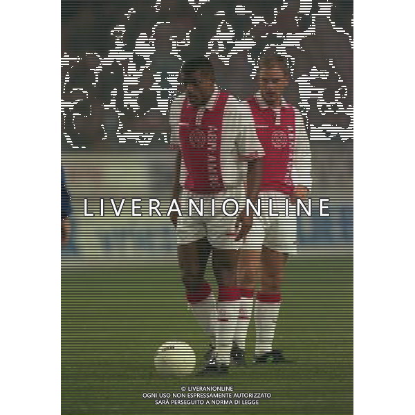 21-10-1997 AMSTERDAM- COPPA UEFA AJAX UDINESE 1-0 NELLA FOTO SUNDAY OLISEH AG ALDO LIVERANI SAS