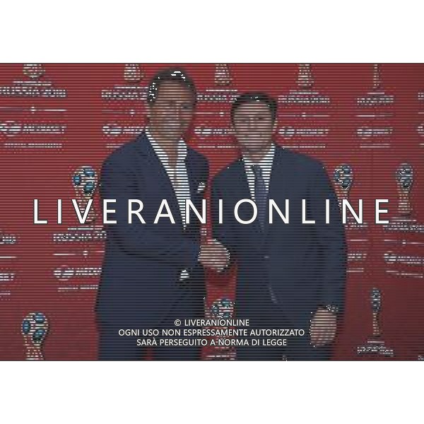 Conferenza Stampa dell\'offerta Mediaset per Russia 2018 Milano - 07.06.2018 Nella Foto: Riccardo ferri e Javier Zanetti /Ph.Vitez-Ag. Aldo Liverani