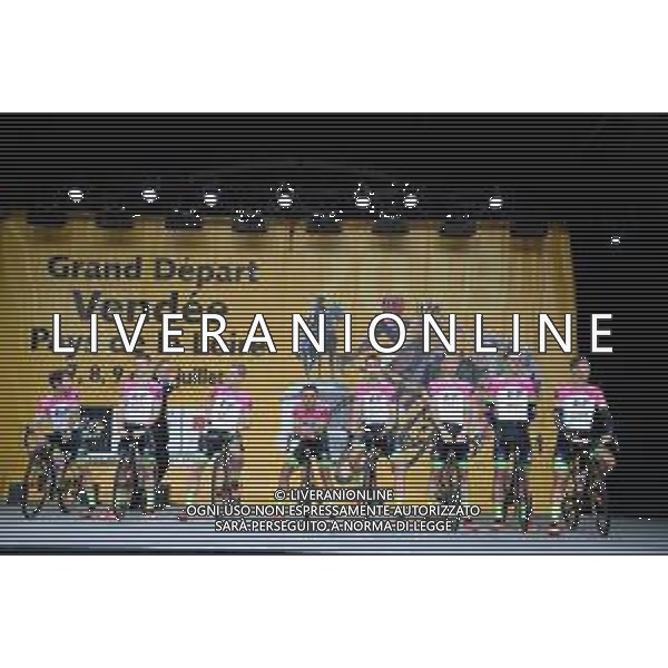 05-07-2018 Presentazione Squadre Tour De France 2018; 2018, Ef Education First - Drapac Cannondale; La Roche Sur Yon; FOTO STEFANO SIROTTI-AG ALDO LIVERANI SAS