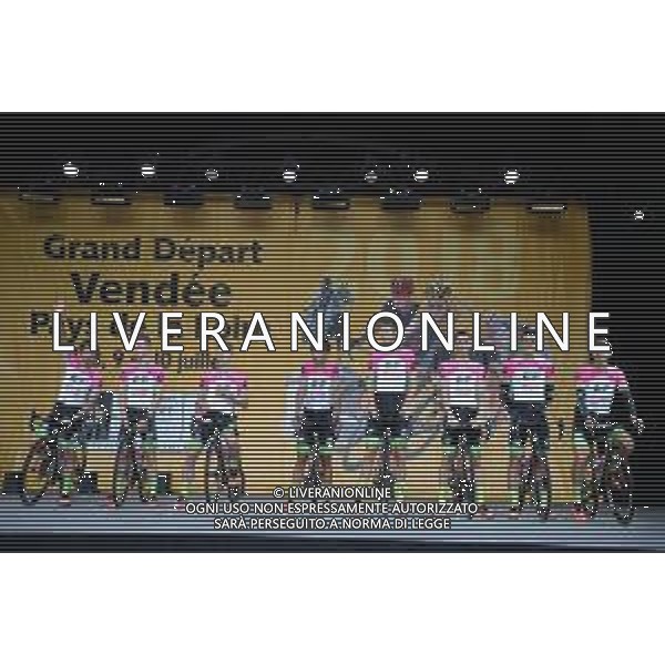 05-07-2018 Presentazione Squadre Tour De France 2018; 2018, Ef Education First - Drapac Cannondale; La Roche Sur Yon; FOTO STEFANO SIROTTI-AG ALDO LIVERANI SAS
