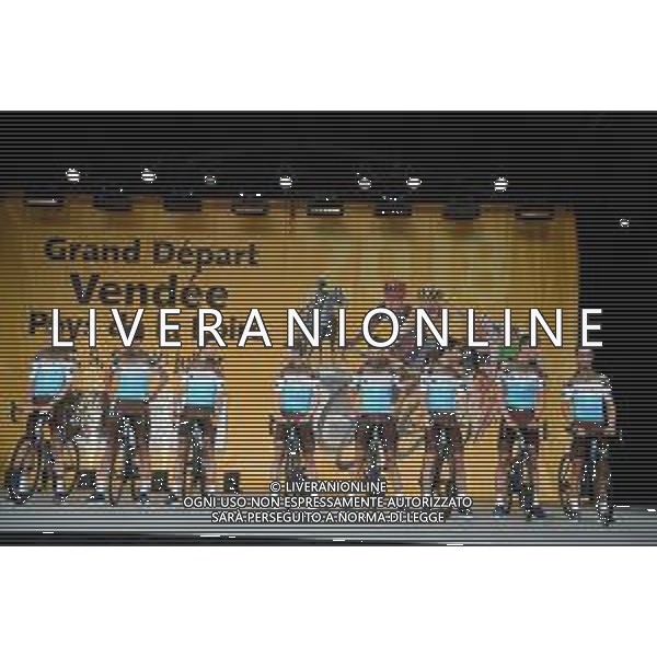 05-07-2018 Presentazione Squadre Tour De France 2018; 2018, Ag2r La Mondiale; La Roche Sur Yon; FOTO STEFANO SIROTTI-AG ALDO LIVERANI SAS