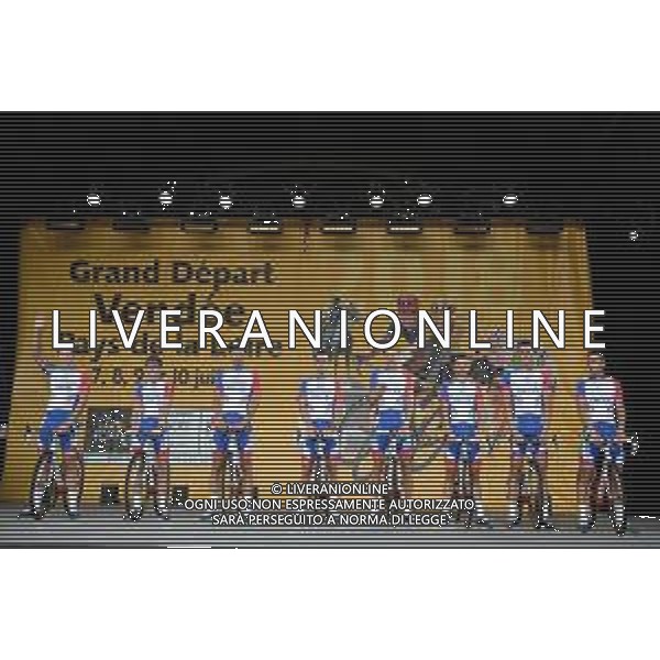 05-07-2018 Presentazione Squadre Tour De France 2018; 2018, Groupama - Fdj; La Roche Sur Yon; FOTO STEFANO SIROTTI-AG ALDO LIVERANI SAS