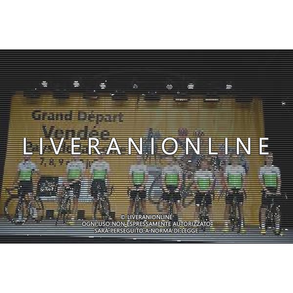 05-07-2018 Presentazione Squadre Tour De France 2018; 2018, Dimension Data; La Roche Sur Yon; FOTO STEFANO SIROTTI-AG ALDO LIVERANI SAS