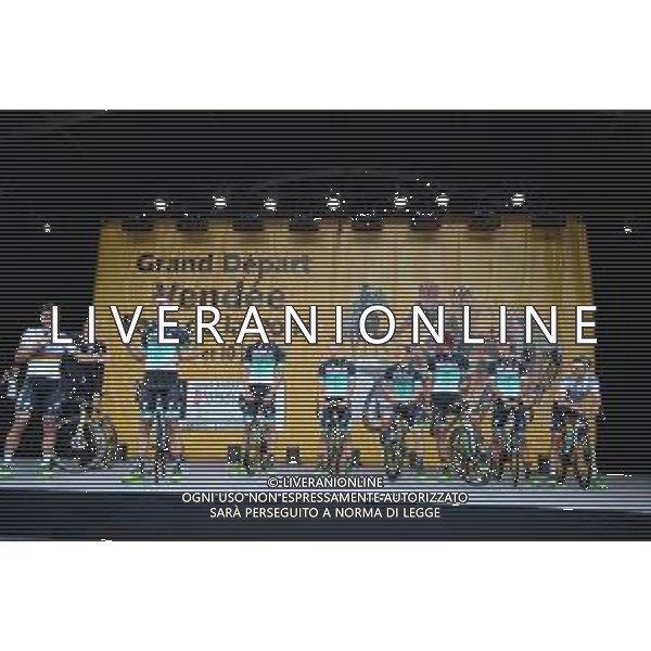 05-07-2018 Presentazione Squadre Tour De France 2018; 2018, Bora - Hansgrohe; Sagan, Peter; Muhlberger, Gregor; La Roche Sur Yon; FOTO STEFANO SIROTTI-AG ALDO LIVERANI SAS