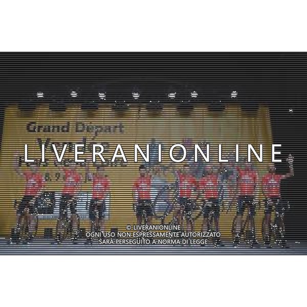 05-07-2018 Presentazione Squadre Tour De France 2018; 2018, Lotto - Soudal; La Roche Sur Yon; FOTO STEFANO SIROTTI-AG ALDO LIVERANI SAS