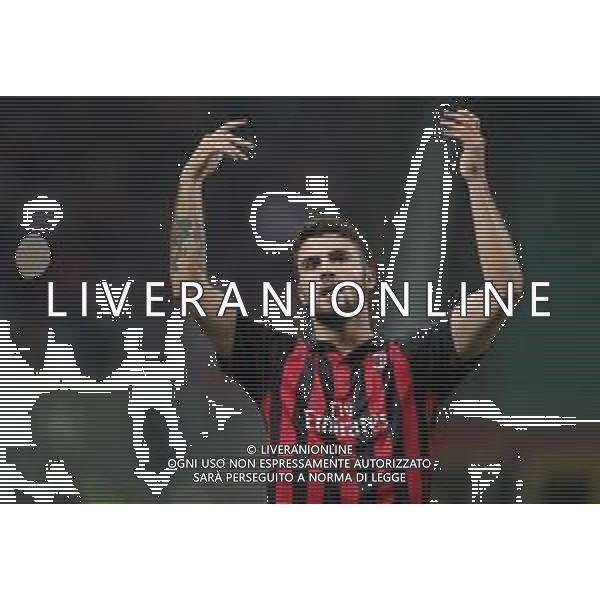 UEFA Europa League 2018/2019 Group Stage F Milano - 04.10.2018 Milan-Olympiacos Nella Foto:cutrone esulta secondo gol /Ph.Vitez-Ag. Aldo Liverani