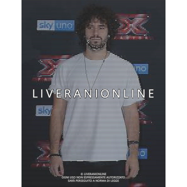 Photocall X Factor XII edizione 2018 Milano - 22.10.2018 Nella Foto: Matteo Costanzo /Ph.Vitez-Ag. Aldo Liverani