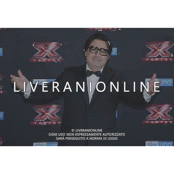 Photocall X Factor XII edizione 2018 Milano - 22.10.2018 Nella Foto: Elio /Ph.Vitez-Ag. Aldo Liverani