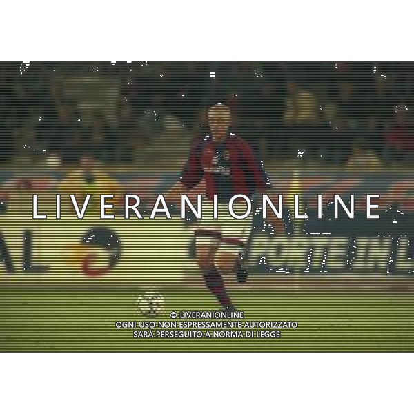 20-04-1999 BOLOGNA COPPA UEFA SEMIFINALE DI RITORNO BOLOGNA -MARSIGLIA 1-1 NELLA FOTO KLAS INGESSON AG ALDO LIVERANI SAS