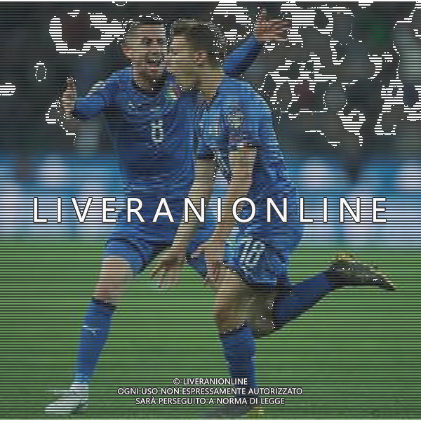UEFA European Qualifiers Group J Udine - 23.03.2019 Italia-Finlandia Nella Foto:barella nicolo\' esulta /Ph.Vitez-Ag. Aldo Liverani