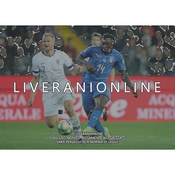UEFA European Qualifiers Group J Udine - 23.03.2019 Italia-Finlandia Nella Foto:kean moise gol /Ph.Vitez-Ag. Aldo Liverani
