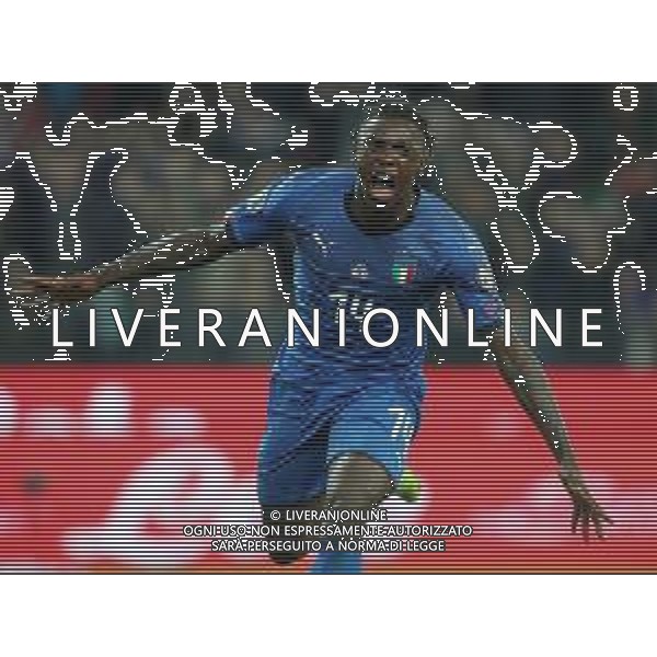 UEFA European Qualifiers Group J Udine - 23.03.2019 Italia-Finlandia Nella Foto:kean moise esulta /Ph.Vitez-Ag. Aldo Liverani
