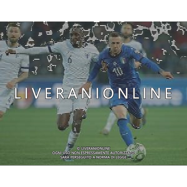 UEFA European Qualifiers Group J Udine - 23.03.2019 Italia-Finlandia Nella Foto:bernardeschi federico-kamara /Ph.Vitez-Ag. Aldo Liverani