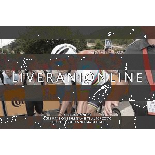 09-09-2019 Vuelta A Espana; Tappa 16 Pravia - Alto De La Cubilla; 2019, Movistar; Valverde, Alejandro; Pravia; ©SIROTTI / AGENZIA ALDO LIVERANI SAS