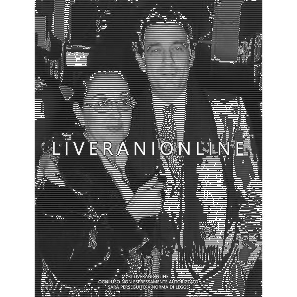 PLACIDO DOMINGO, tenore, baritono e direttore d\'orchestra spagnolo - RETROSPETTIVA Nella foto con la moglie Marta Ornelas nel 1983 ©ARCHIVIO / AGENZIA ALDO LIVERANI SAS