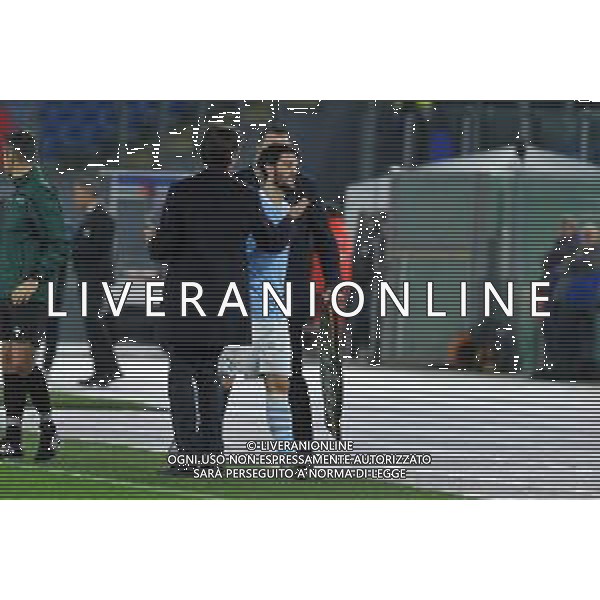 Lazio vs Cluj Europa League - 5 giornata Stadio Olimpico - Roma 28-11-2019 nella foto Simone Inzaghi e Luis Alberto FOTO FEDERICO GAETANO-AG ALDO LIVERANI SAS