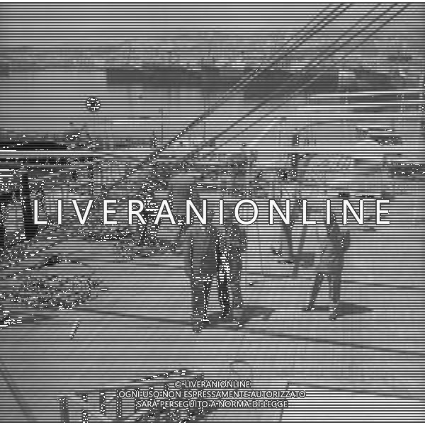 Vedute del Porto della Citta\' di Genova nel 1960 - Retrospettiva ©Archivio Giovanni Liverani / AGENZIA ALDO LIVERANI SAS