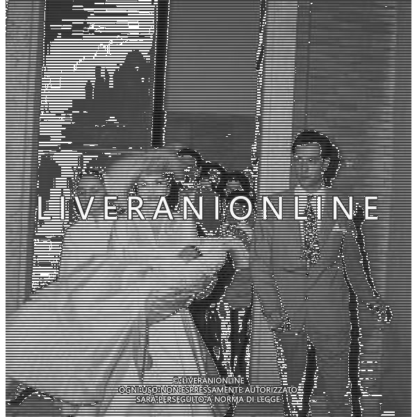 GINA LOLLOBRIGIDA ATTRICE ITALIANA - RETROSPETTIVA NELLA FOTO IL GIORNO DEL BATTESIMO DEL FIGLIO ANDREA MILKO SKOFIC NELL\'ANNO 1957 ©ARCHIVIO GIOVANNI LIVERANI / AG. ALDO LIVERANI SAS