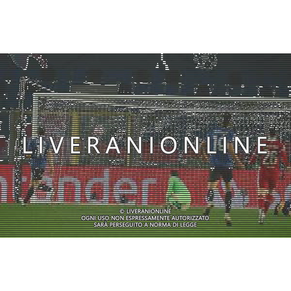 Atalanta-Liverpool Uefa Champions League 2020/2021 3a giornata Bergamo, 3 novembre 2020 Nella foto: Mohamed Salah realizza il gol del 3-0 Ph. Soli - Ag. Aldo Liverani /AGENZIA ALDO LIVERANI SAS