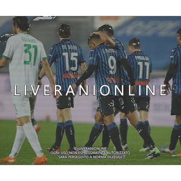 Atalanta-Sassuolo Campionato di Calcio serie A TIM 2020/2021 15a giornata Bergamo, 3 Gennaio 2021 Nella foto: Luis Muriel esulta dopo il gol del 5-0 Ph. Soli - Ag. Aldo Liverani