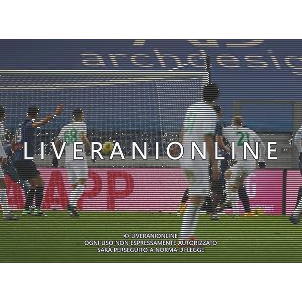 Atalanta-Sassuolo Campionato di Calcio serie A TIM 2020/2021 15a giornata Bergamo, 3 Gennaio 2021 Nella foto: Vlad Chiriches realizza il gol del 5-1 Ph. Soli - Ag. Aldo Liverani