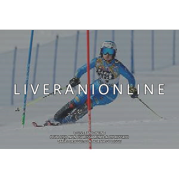 Francesco Scaccianoce/LM - 2021 FIS Alpine World SKI Championships - Slalom - Women - alpine ski race 20 February 2021 - Druscie, cortina (bl), Italy Photo showing: Irene Curtoni (ITA) in action @LM/Francesco Scaccianoce AG ALDO LIVERANI SAS