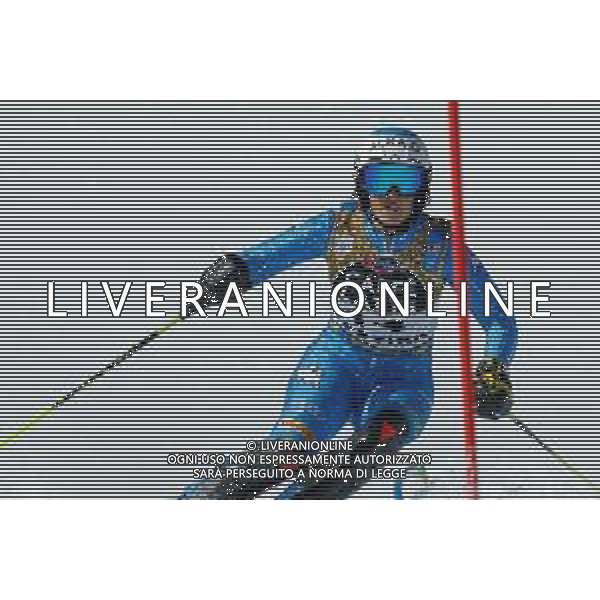 Francesco Scaccianoce/LM - 2021 FIS Alpine World SKI Championships - Slalom - Women - alpine ski race 20 February 2021 - Druscie, cortina (bl), Italy Photo showing: Irene Curtoni (ITA) in action @LM/Francesco Scaccianoce AG ALDO LIVERANI SAS