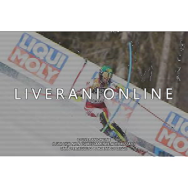 Luca Tedeschi/LM - 2021 FIS Alpine World SKI Championships - Slalom - Women - alpine ski race 20 February 2021 - Druscie, cortina (bl), Italy Photo showing: Katharina Liensberger (Austria) @LM/Luca Tedeschi AG ALDO LIVERANI SAS
