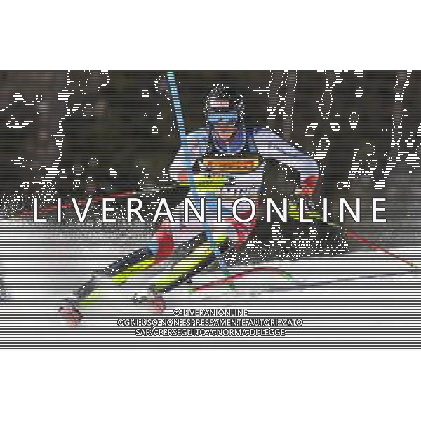 Luca Tedeschi/LM - 2021 FIS Alpine World SKI Championships - Slalom - Men - alpine ski race 21 February 2021 - Druscie, cortina (bl), Italy Photo showing: Ramon KRISTOFFERSEN (SUI) @LM/Luca Tedeschi AG ALDO LIVERANI SAS