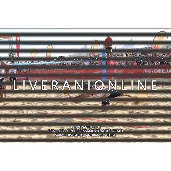 Bonapaceo/LMedia - Beach Volley Marathon (day2) - Beach Volley 12 giugno 2021 - Bibione, Bibione, Italia Nella foto: Fabrizio Manni @Bonapaceo/LMedia/AGENZIA ALDO LIVERANI SAS