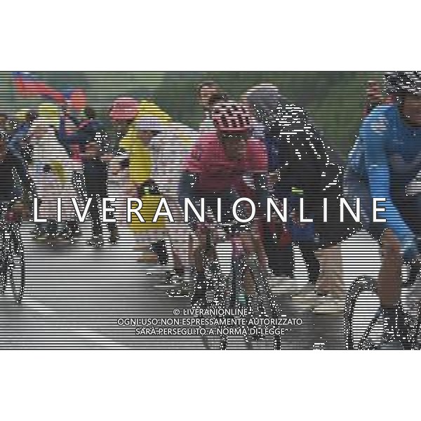 04-07-2021 Tour De France; Tappa 09 Cluses - Tignes; 2021, Ef Education - Nippo; Uran, Rigoberto; Tignes; ©SIROTTI/AGENZIA ALDO LIVERANI SAS