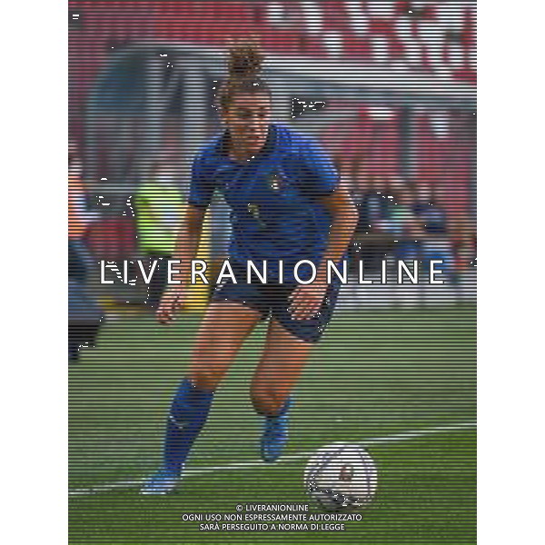 GriffoniE/LMedia - Women&#39;s World Cup 2023 Qualifiers - Italy vs Moldova - FIFA World Cup 17 September 2021 - Nereo Rocco stadium, Trieste, Italy Photo showing: Valentina Bergamaschi (Italy) @GriffoniE/LMedia AG ALDO LIVERANI SAS