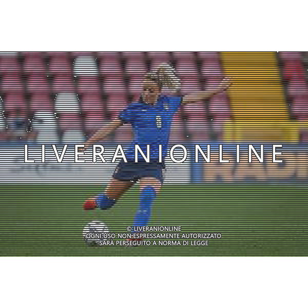 GriffoniE/LMedia - Women&#39;s World Cup 2023 Qualifiers - Italy vs Moldova - FIFA World Cup 17 September 2021 - Nereo Rocco stadium, Trieste, Italy Photo showing: Martina Rosucci (Italy) @GriffoniE/LMedia AG ALDO LIVERANI SAS