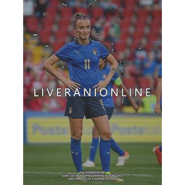 GriffoniE/LMedia - Women&#39;s World Cup 2023 Qualifiers - Italy vs Moldova - FIFA World Cup 17 September 2021 - Nereo Rocco stadium, Trieste, Italy Photo showing: Barbara Bonansea (Italy) @GriffoniE/LMedia AG ALDO LIVERANI SAS