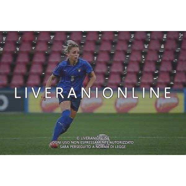 GriffoniE/LMedia - Women&#39;s World Cup 2023 Qualifiers - Italy vs Moldova - FIFA World Cup 17 September 2021 - Nereo Rocco stadium, Trieste, Italy Photo showing: Martina Rosucci (Italy) @GriffoniE/LMedia AG ALDO LIVERANI SAS