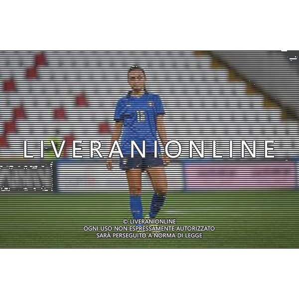GriffoniE/LMedia - Women&#39;s World Cup 2023 Qualifiers - Italy vs Moldova - FIFA World Cup 17 September 2021 - Nereo Rocco stadium, Trieste, Italy Photo showing: Annamaria Serturini (Italy) @GriffoniE/LMedia AG ALDO LIVERANI SAS