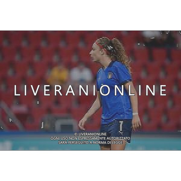 GriffoniE/LMedia - Women&#39;s World Cup 2023 Qualifiers - Italy vs Moldova - FIFA World Cup 17 September 2021 - Nereo Rocco stadium, Trieste, Italy Photo showing: Benedetta Glionna (Italy) @GriffoniE/LMedia AG ALDO LIVERANI SAS