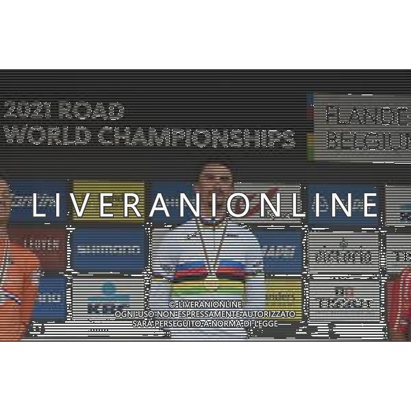 26-09-2021 World Championships Elite; 2021, Deceuninck - Quick Step; Alaphilippe, Julian; Leuven; ©SIROTTI/AGENZIA ALDO LIVERANI SAS