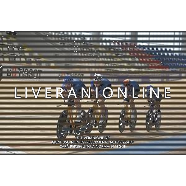 19-10-2021 Allenamento Mondiali Pista Roubaix 2021; 2021, Italia; Roubaix; ©SIROTTI/AGENZIA ALDO LIVERANI SAS