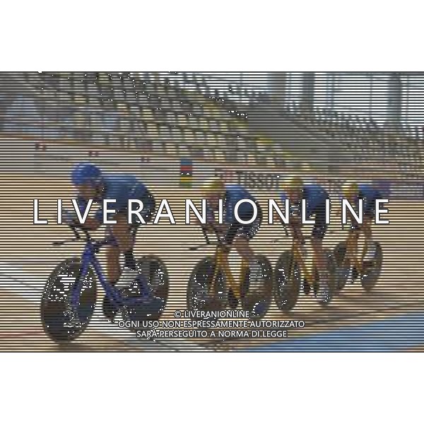 19-10-2021 Allenamento Mondiali Pista Roubaix 2021; 2021, Italia; Roubaix; ©SIROTTI/AGENZIA ALDO LIVERANI SAS