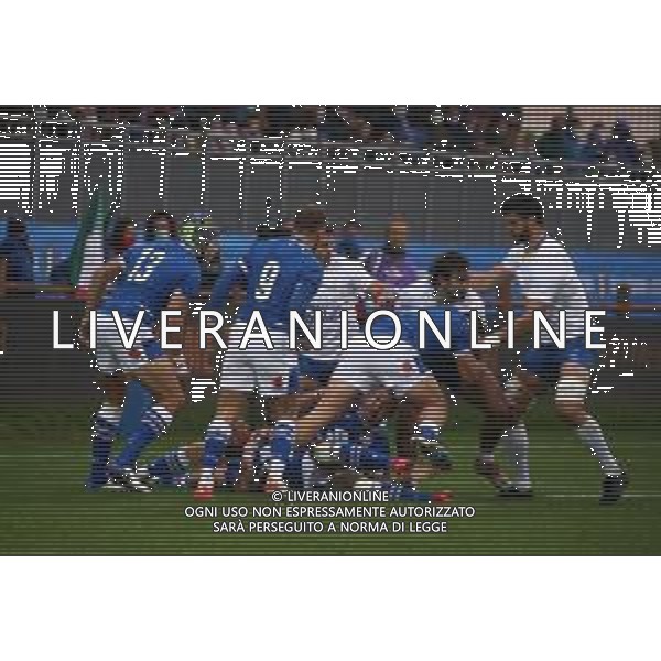 Italia - Uruguay rugby, Test Match Autumn Nations Series 2021 - Parma 20.11.2021 nella foto Juan Ignacio BREX e Callum BRALEY ©Santandrea/AGENZIA ALDO LIVERANI SAS