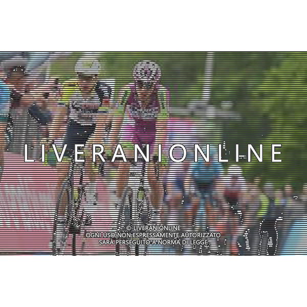 06-05-2022 Giro D\'italia; Tappa 01 Budapest - Visegrad; 2022, Bardiani - Csf Faizane; Zana, Filippo; Visegrad; ©SIROTTI/AGENZIA ALDO LIVERANI SAS