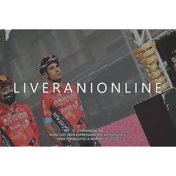 08-05-2022 Giro D\'italia; Tappa 03 Kaposvar - Balatonfured; 2022, Bahrain - Victorious; Landa Meana, Mikel; Kaposvar; ©SIROTTI / AGENZIA ALDO LIVERANI SAS