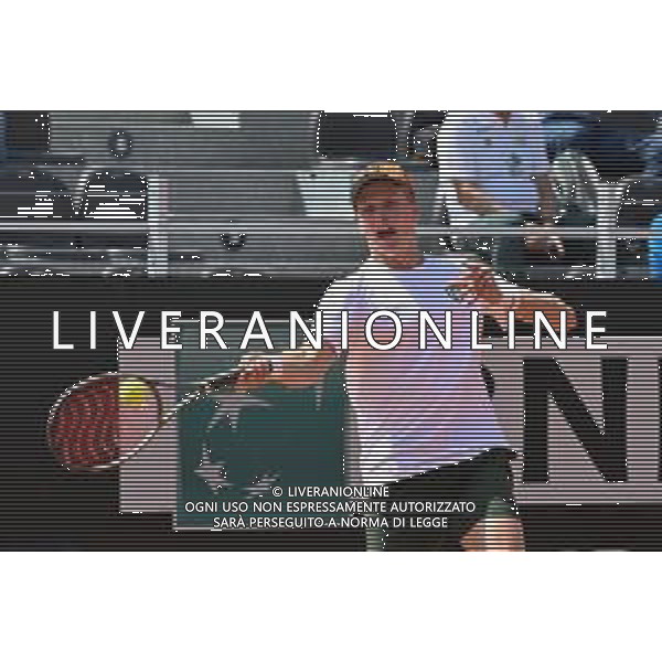 Jenson Brooksby (USA) Internazionali BNL d\'Italia - Torneo Tennis Foro Italico Roma 09.05.2022 ©Corradetti/LMedia/AGENZIA ALDO LIVERANI SAS