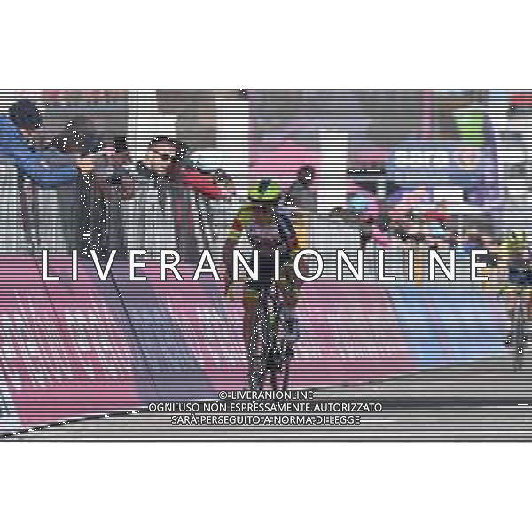 10-05-2022 Giro D\'italia; Tappa 04 Avola - Etna; 2022, Intermarche - Wanty Gobert; Pozzovivo, Domenico; Etna; ©SIROTTI / AGENZIA ALDO LIVERANI SAS