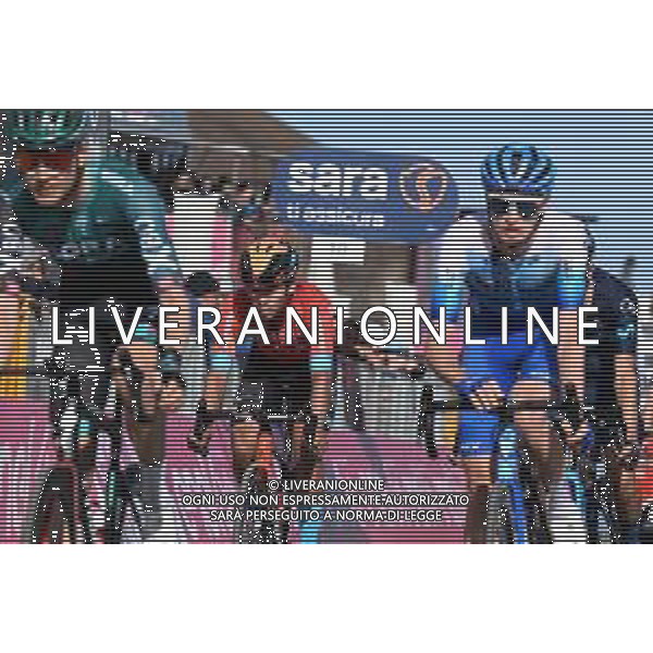 10-05-2022 Giro D\'italia; Tappa 04 Avola - Etna; 2022, Bahrain - Victorious; Buitrago Sanchez, Santiago; Etna; ©SIROTTI / AGENZIA ALDO LIVERANI SAS