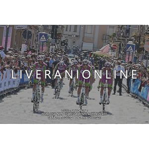 12-05-2022 Giro D\'italia; Tappa 06 Palmi - Scalea; 2022, Bardiani - Csf Faizane; Palmi; ©SIROTTI/AGENZIA ALDO LIVERANI SAS