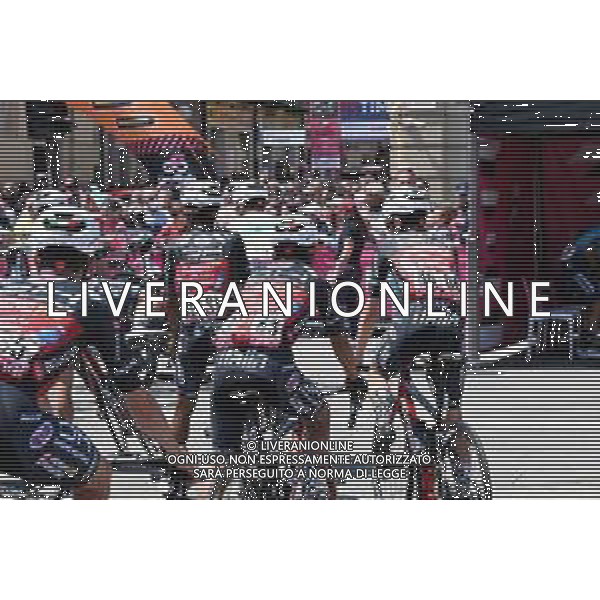 12-05-2022 Giro D\'italia; Tappa 06 Palmi - Scalea; 2022, Drone Hopper - Androni; Palmi; ©SIROTTI/AGENZIA ALDO LIVERANI SAS